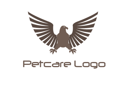 eagle spreading wings logo