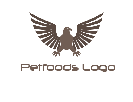 eagle spreading wings logo