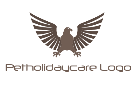 eagle spreading wings logo