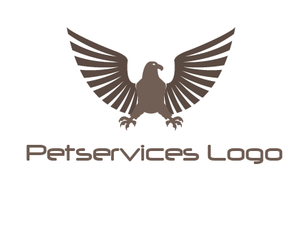 eagle spreading wings logo