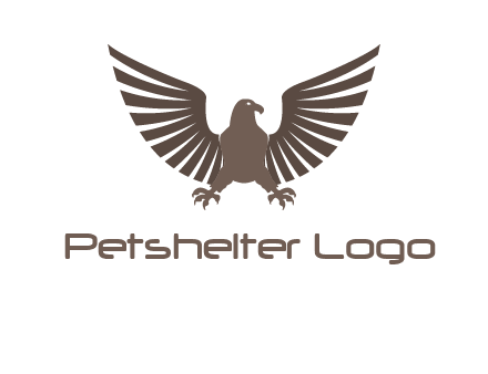 eagle spreading wings logo