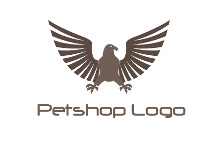 eagle spreading wings logo