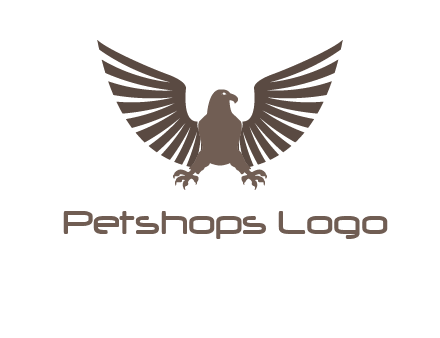 eagle spreading wings logo