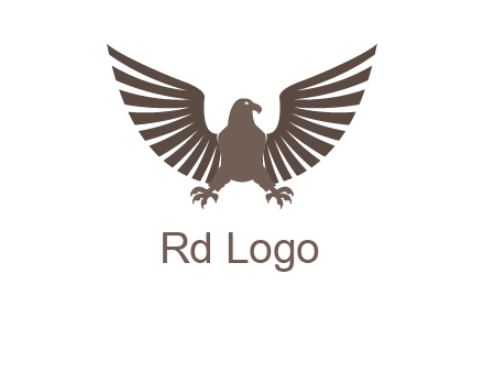 eagle spreading wings logo