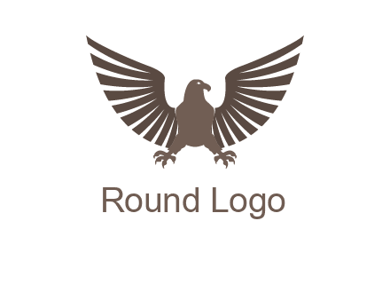 eagle spreading wings logo