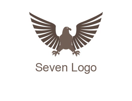 eagle spreading wings logo