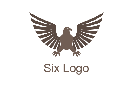 eagle spreading wings logo