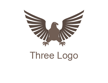 eagle spreading wings logo