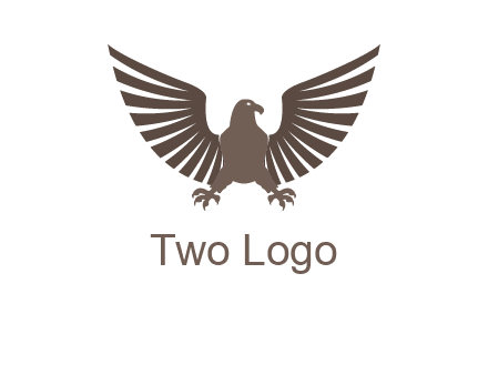 eagle spreading wings logo