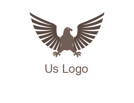 eagle spreading wings logo