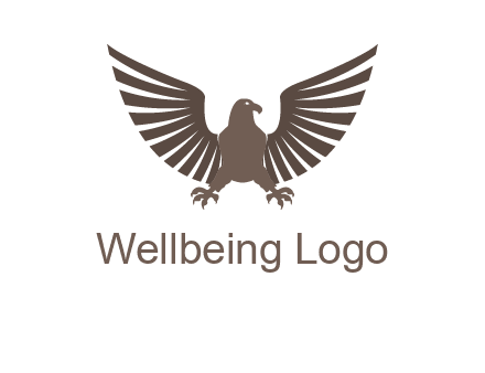 eagle spreading wings logo