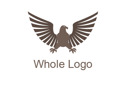 eagle spreading wings logo