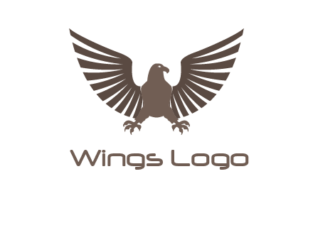 eagle spreading wings logo