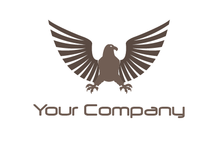 eagle spreading wings logo