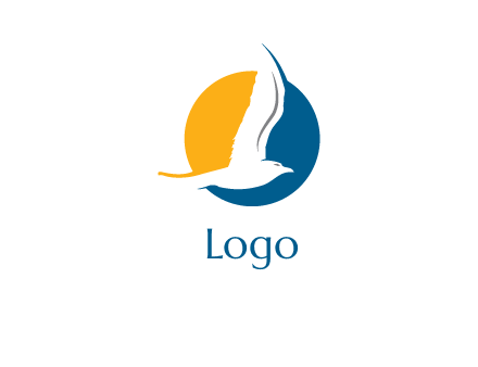 bird in a circle logo