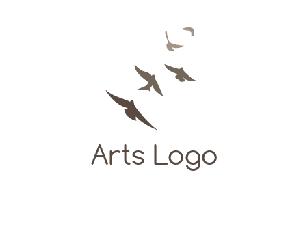 flying birds logo