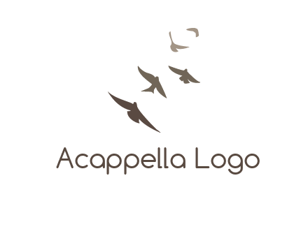flying birds logo