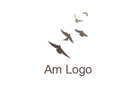 flying birds logo