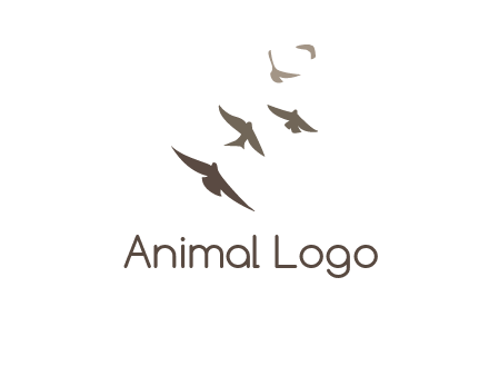 flying birds logo