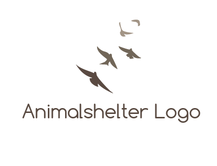 flying birds logo
