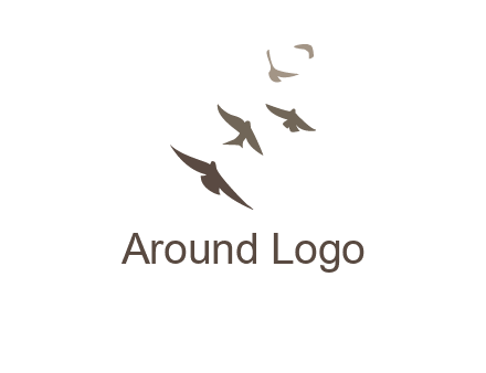 flying birds logo