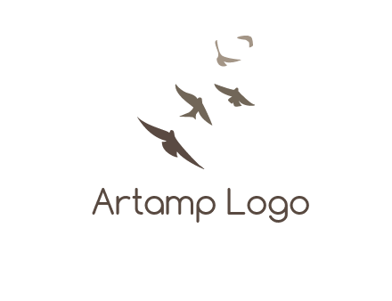 flying birds logo