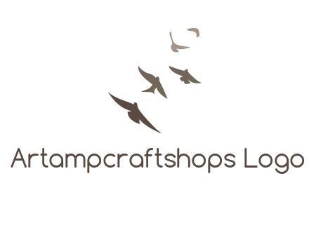 flying birds logo