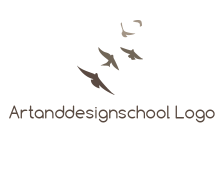 flying birds logo
