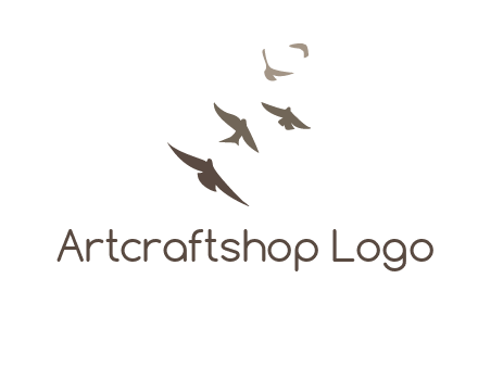 flying birds logo
