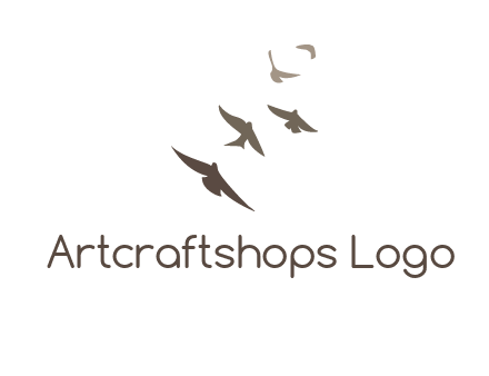 flying birds logo