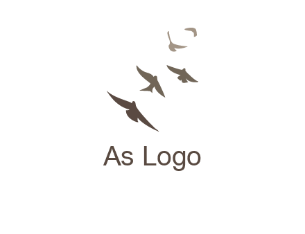 flying birds logo