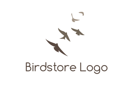 flying birds logo