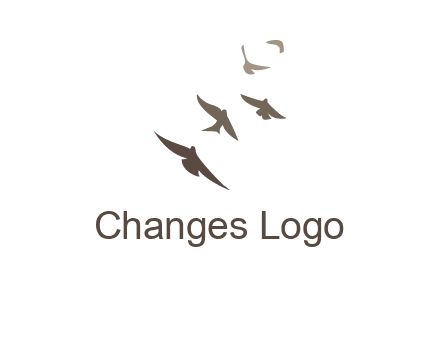 flying birds logo