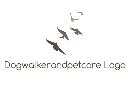 flying birds logo