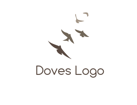 flying birds logo