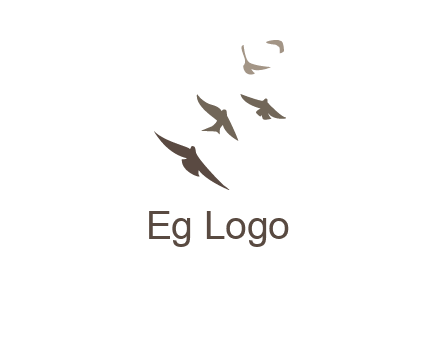 flying birds logo