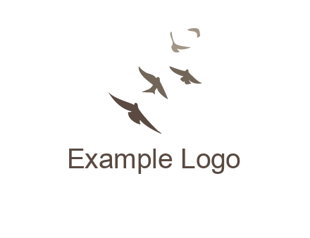flying birds logo