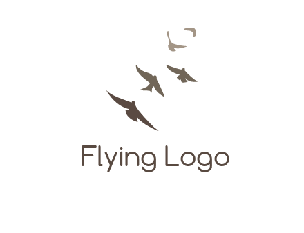 flying birds logo