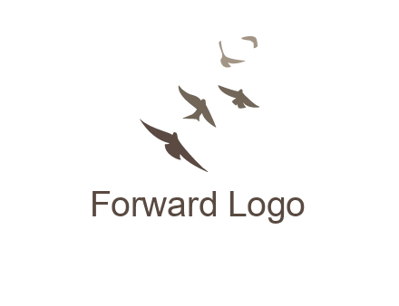 flying birds logo
