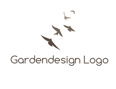 flying birds logo