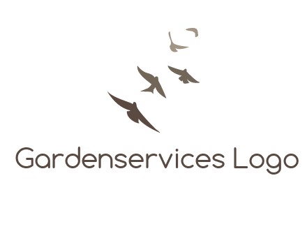 flying birds logo
