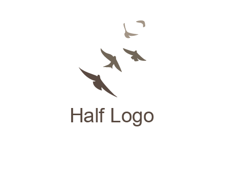 flying birds logo
