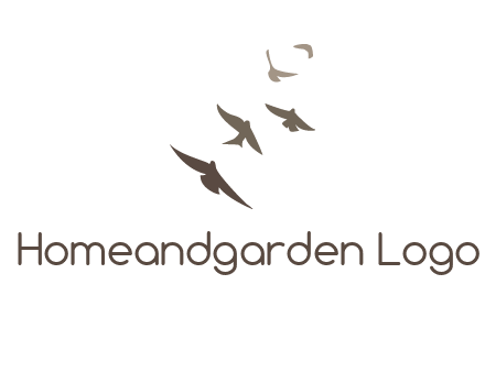 flying birds logo