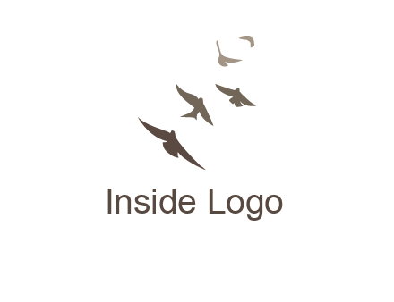 flying birds logo