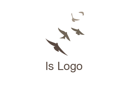 flying birds logo
