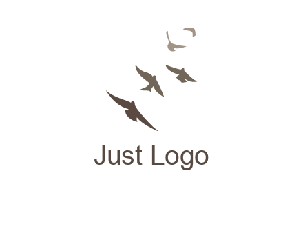 flying birds logo