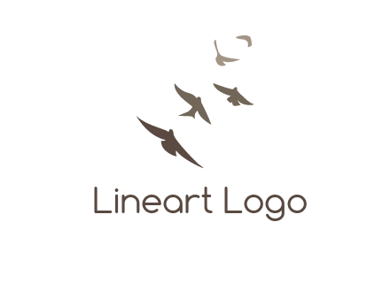 flying birds logo