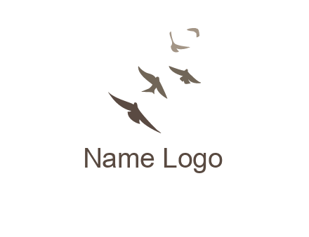 flying birds logo