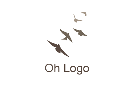 flying birds logo