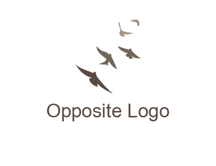 flying birds logo